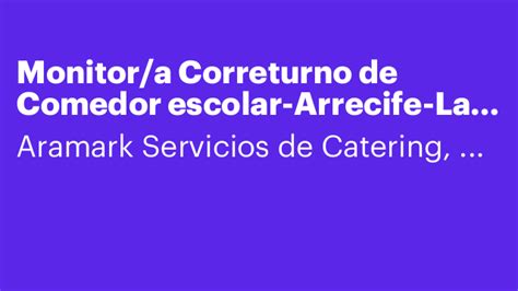 Ofertas de trabajo en Las Palmas, Arrecife